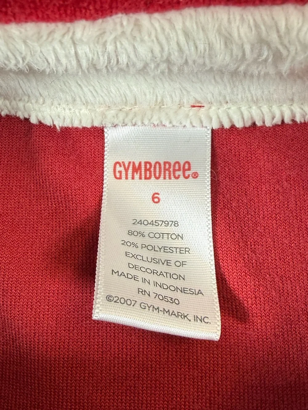 VINTAGE GYMBOREE Girls‎ 6 2007 Holiday Bow Velour Jacket Cozy Festive Classic